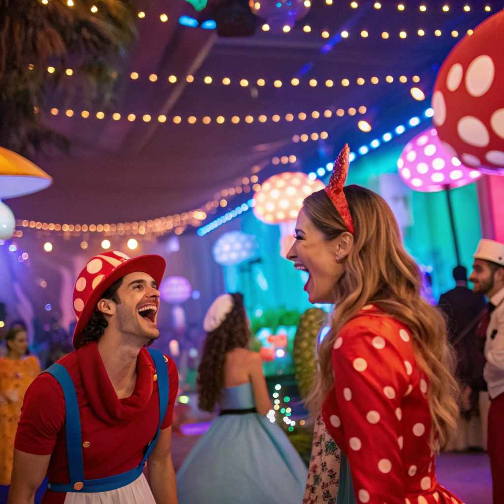 Instalación de globos artística